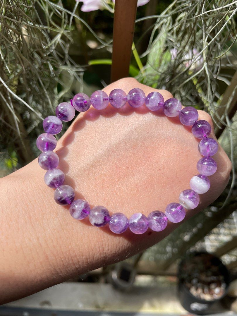 Chevron amethyst bracelet sale