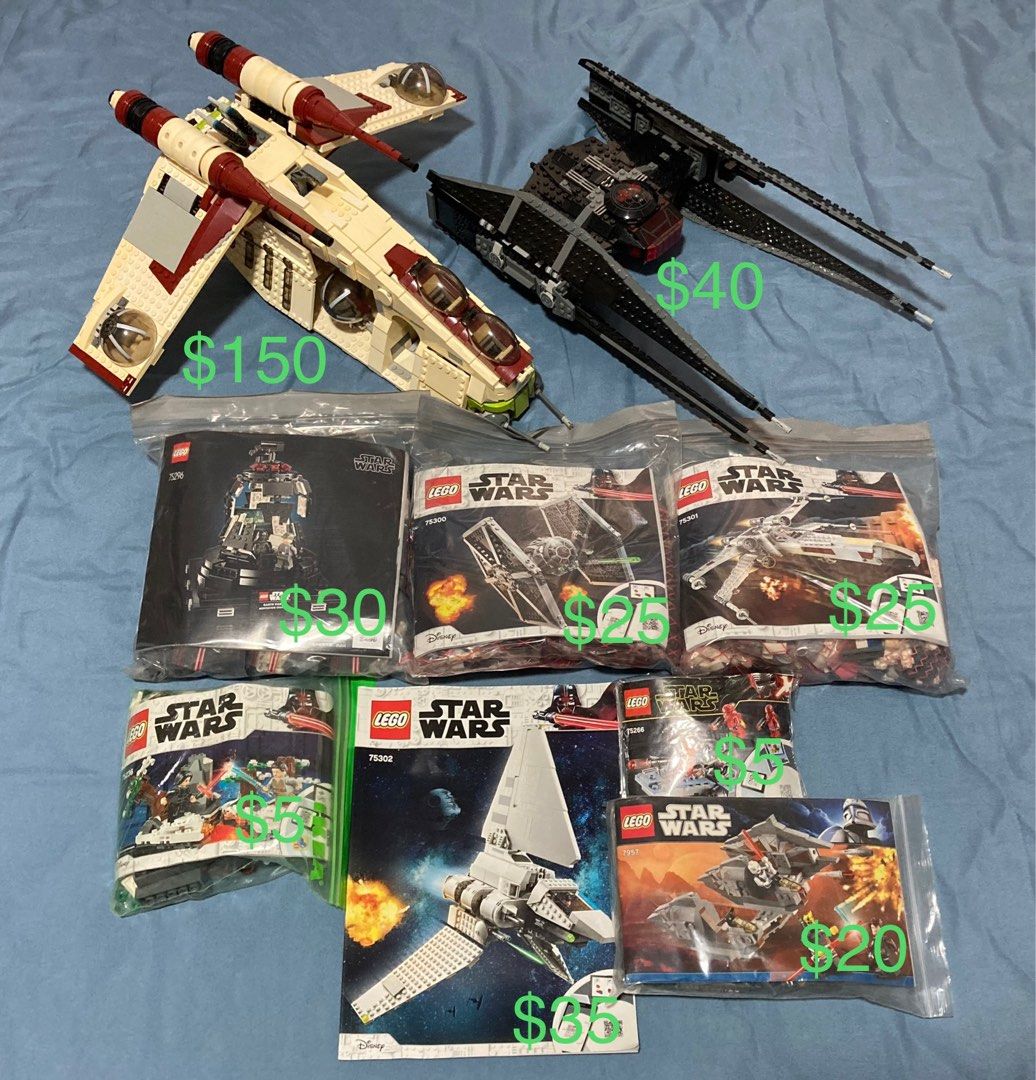 CNY Clearance Lego Star Wars Sets without minifigures