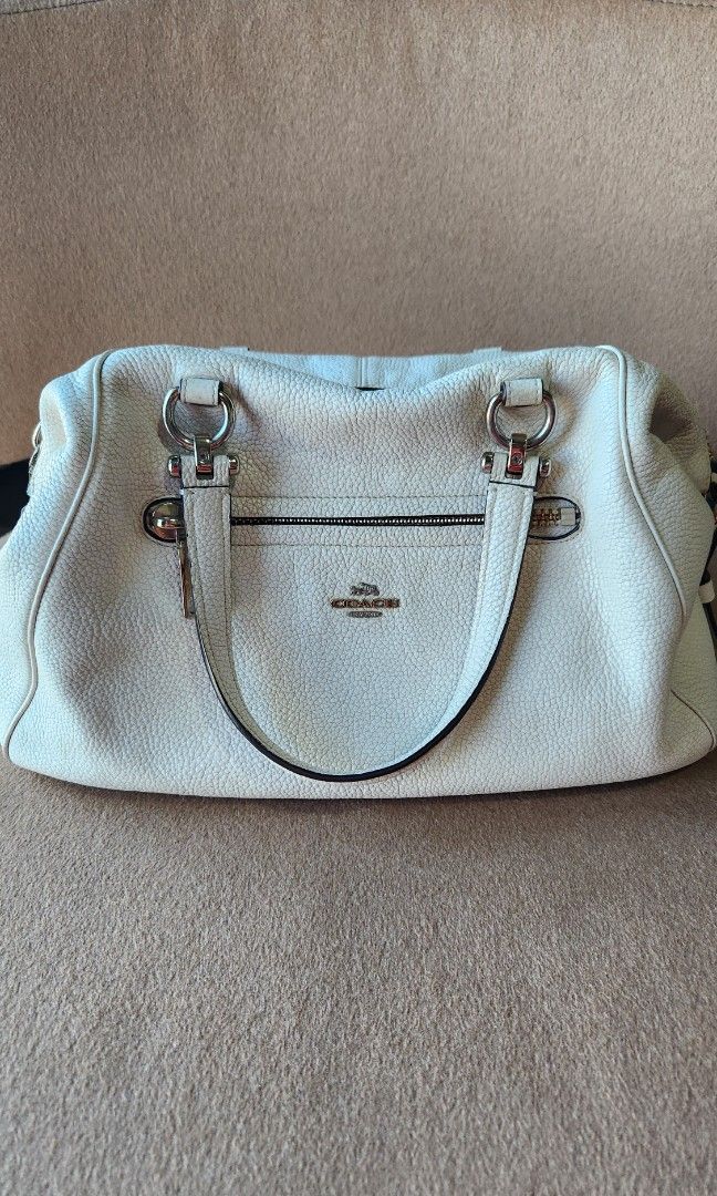 Coach Pebble Primrose Satchel Luxury Bags Wallets on Carousell