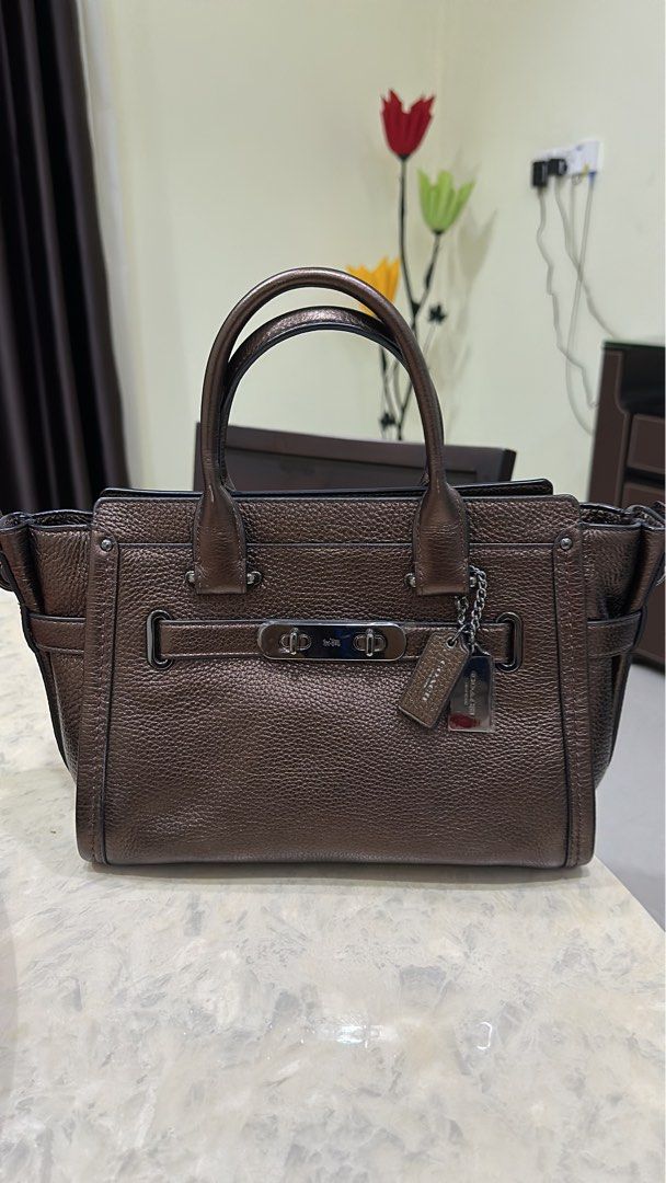 Swagger 27 in pebble leather hotsell