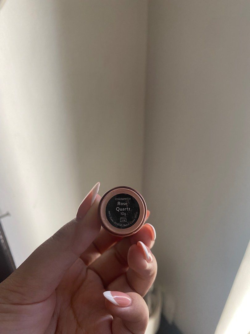 Colourette rose quartz (Category: Makeup) located in Pasay City. Submitted by thrift_from_me (Listing ID 1285131541, Image 2). Description: Rfs: Not my shade Used around 4-5x only but in dots only.