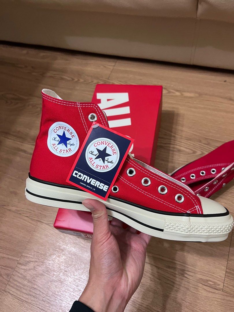Converse made in japan red hotsell