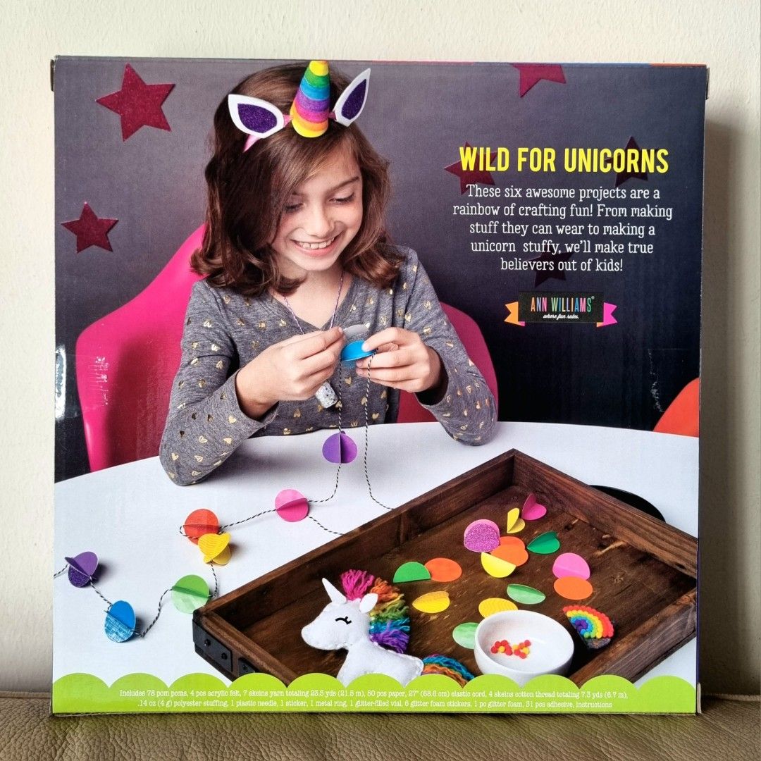 Craft-tastic – I Love Unicorns Kit – Includes 6 Unicorn-Themed Kid...