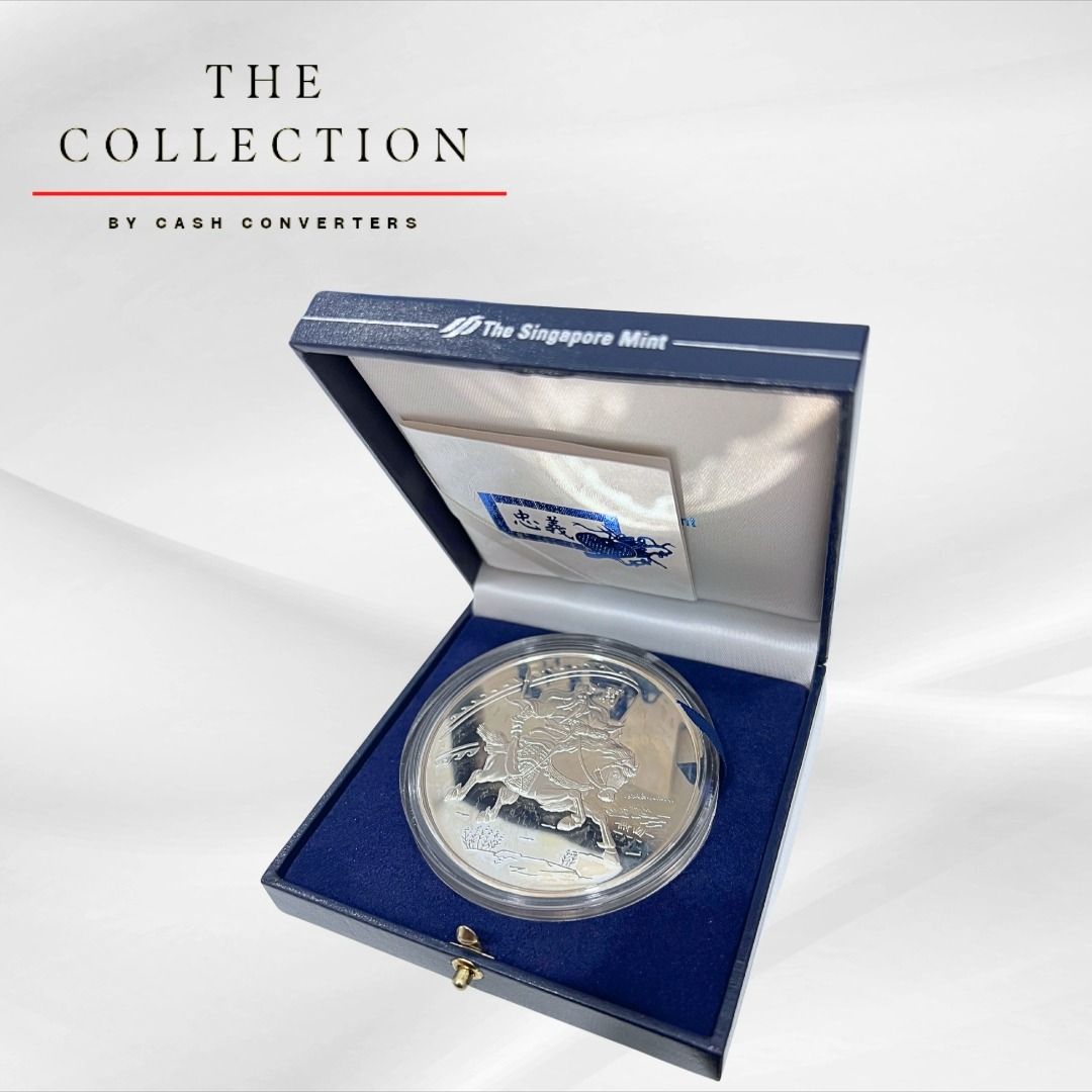 CT Guan Gong 1994 Silver Coin 8 Oz Hobbies Toys Memorabilia