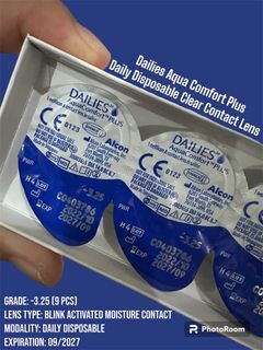 Dailies Aqua Comfort Plus (Daily Disposable Clear Contact Lens)