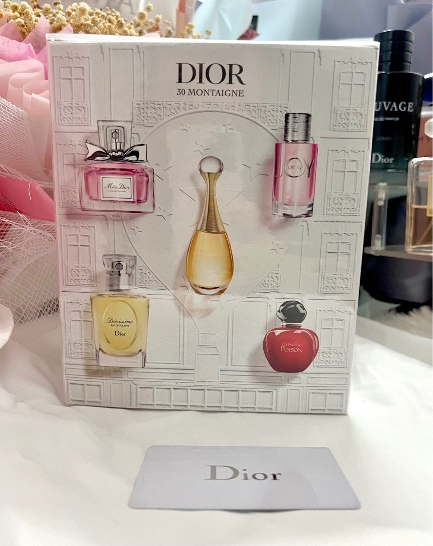 Dior 30 Montaigne Miniature set Beauty Personal Care Fragrance Deodorants on Carousell