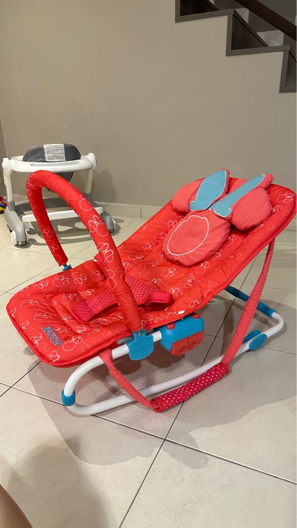 Disney baby bouncer rocker chair Babies Kids Baby Nursery Kids Furniture Cots Cribs on Carousell