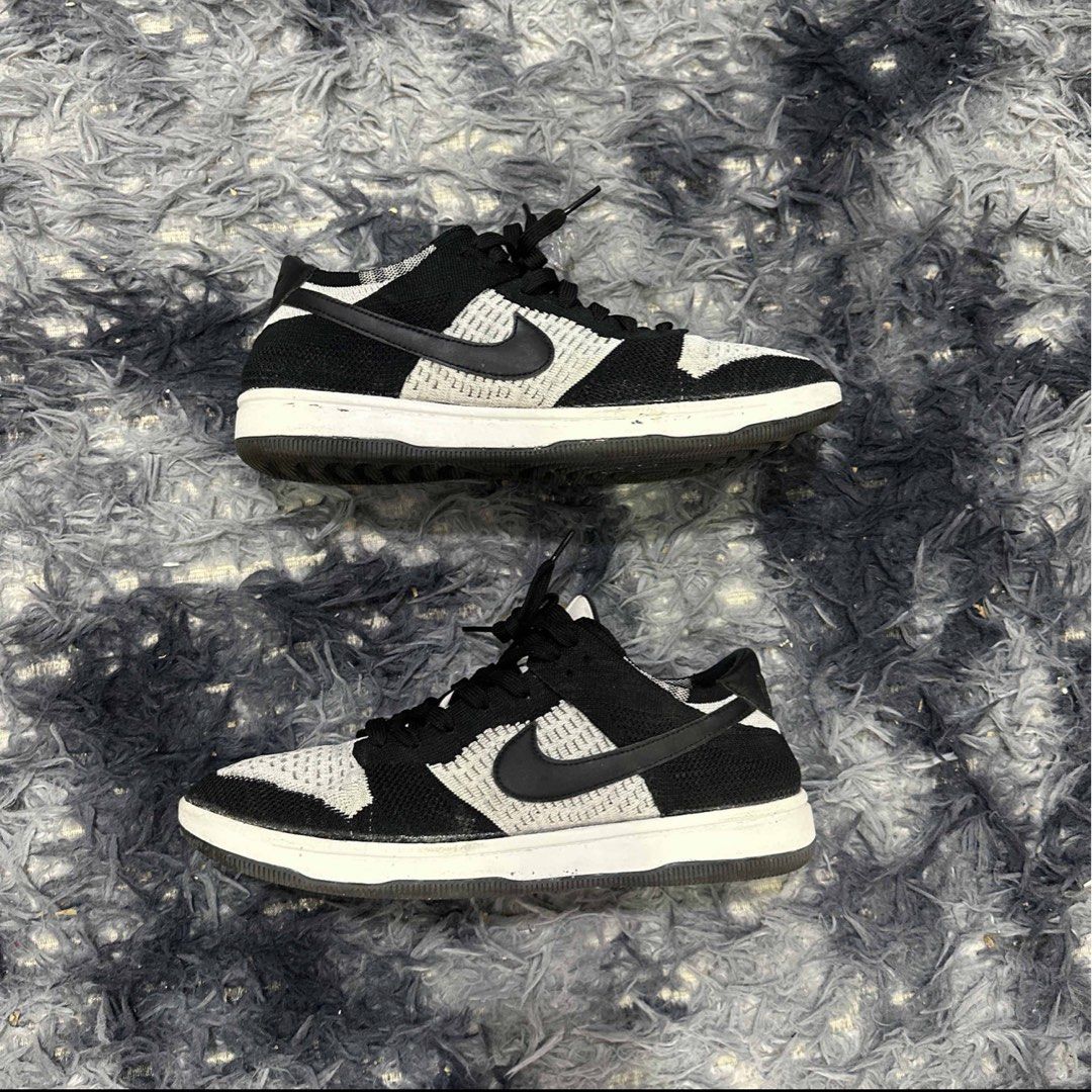 Nike dunk low 2024 flyknit on feet