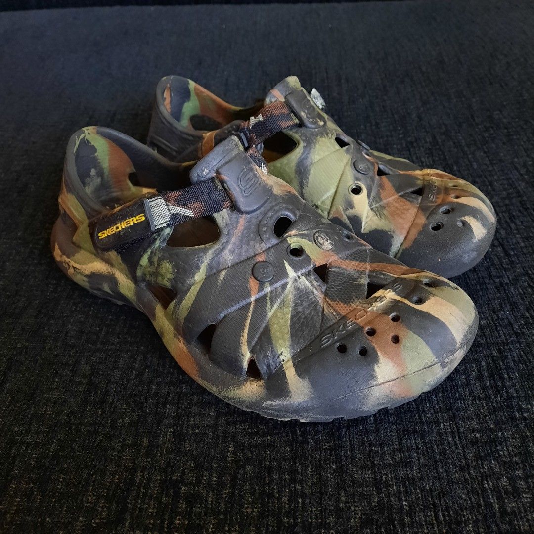 Skechers sandals kids gold on sale
