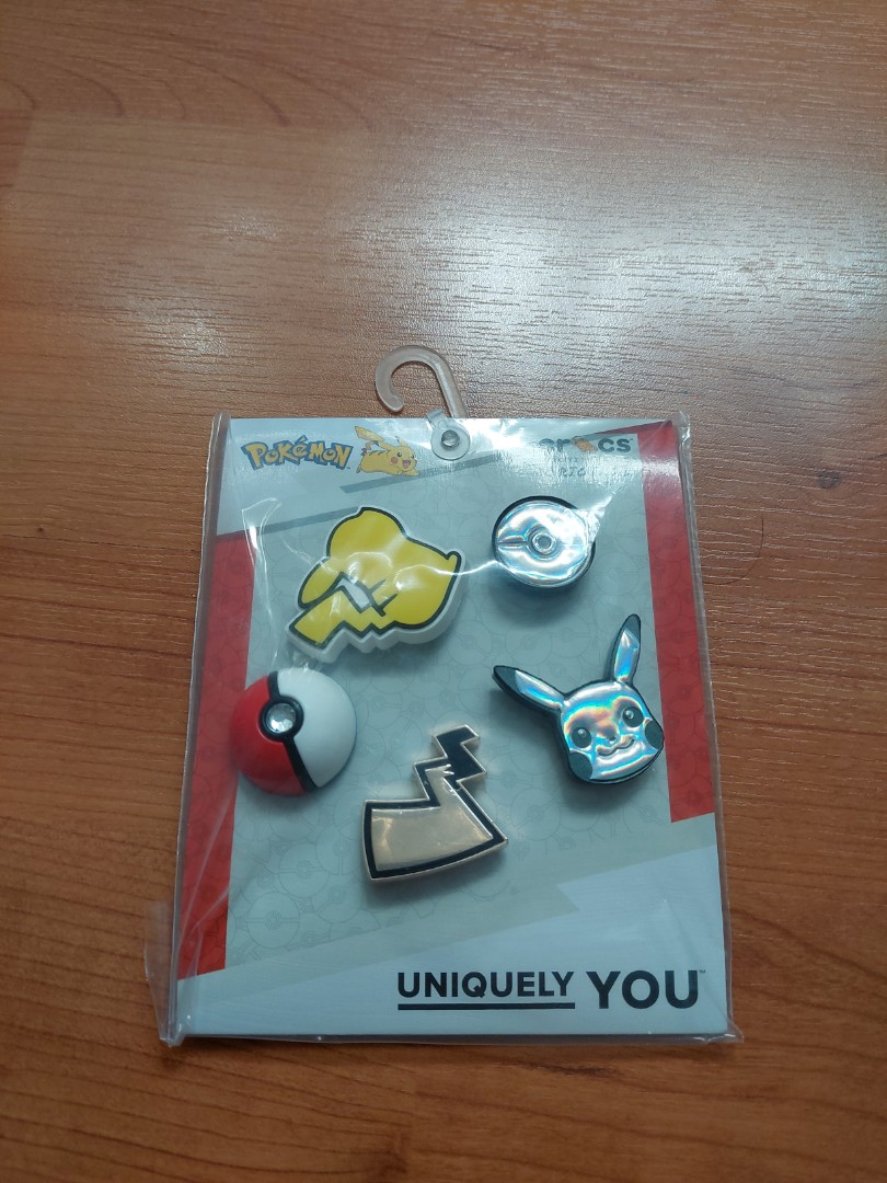 ELEVATED POKEMON 5 PACK Jibbitz™ Charms, Luxury, Accessories on