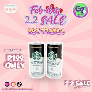 FEB BUY 1 TAKE 1 STARBUCKS UCC COFFEE PODS AND DRINK
