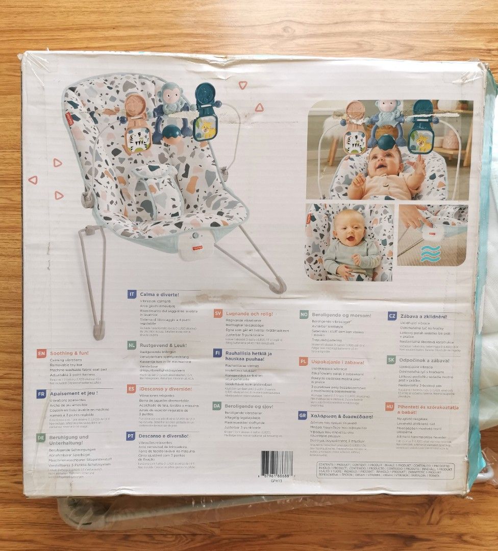 Fisher Price Baby's Bouncer/ Bouncer Bayi/ Baby Bouncer/ Kursi Goyang Bayi/  Kursi Bayi/ Baby Set