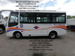Forland M6 6 wheeler jeepney PUV with CCTV and TV monitor 4x2 drive euro 5