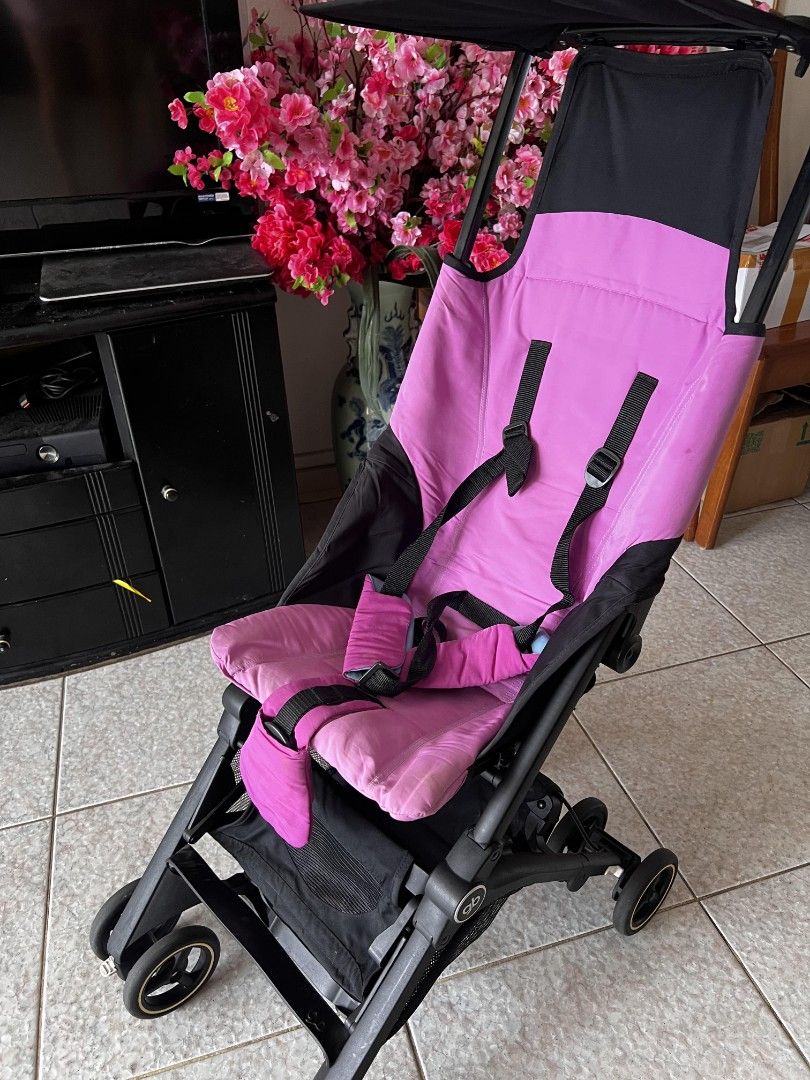 Gb pockit stroller sales pink