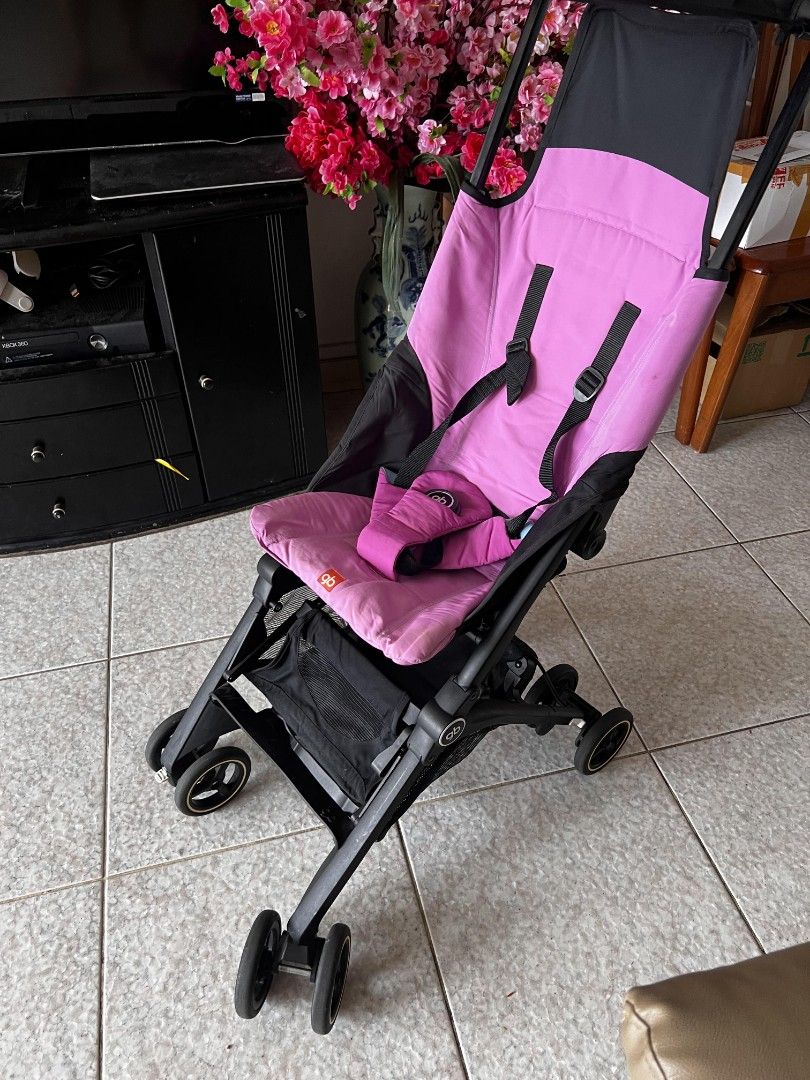 Gb pockit stroller pink hot sale