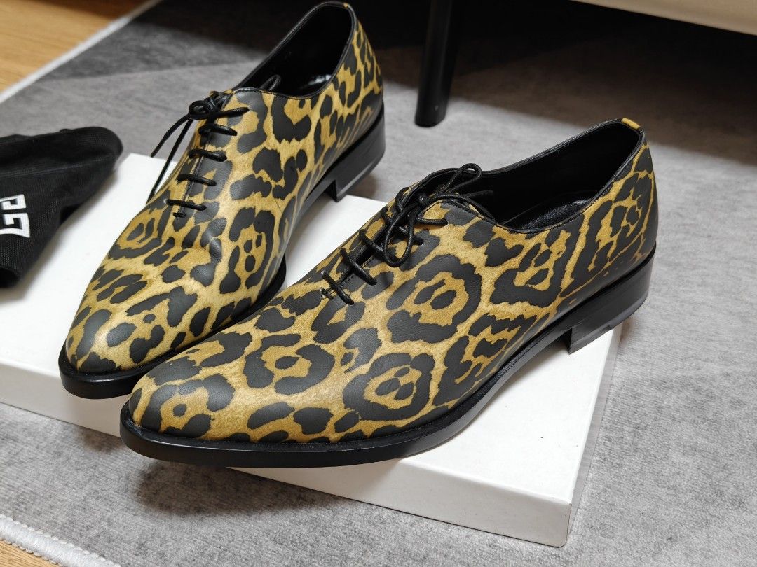Animal clearance print brogues