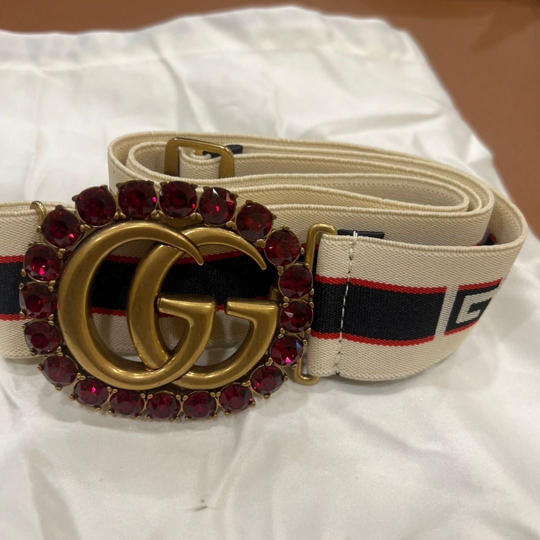 Gucci elastic belt womens cheap