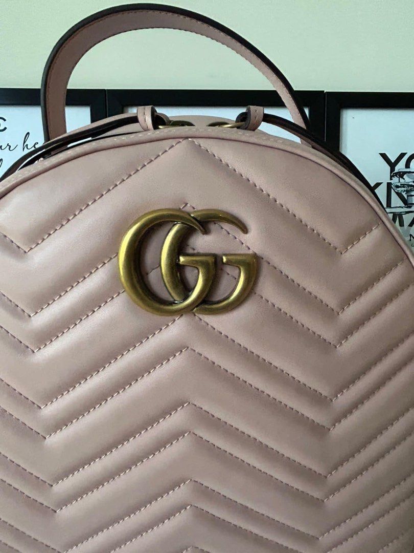 Gucci Marmont Backpack Luxury Bags Wallets on Carousell