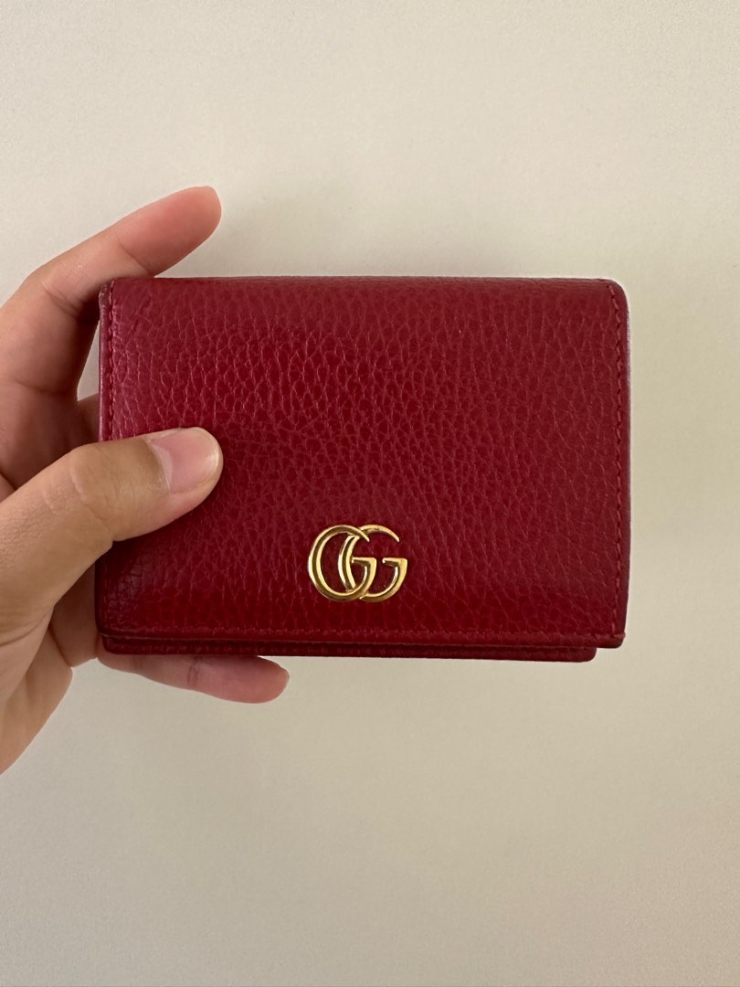 Gucci marmont deals petite wallet