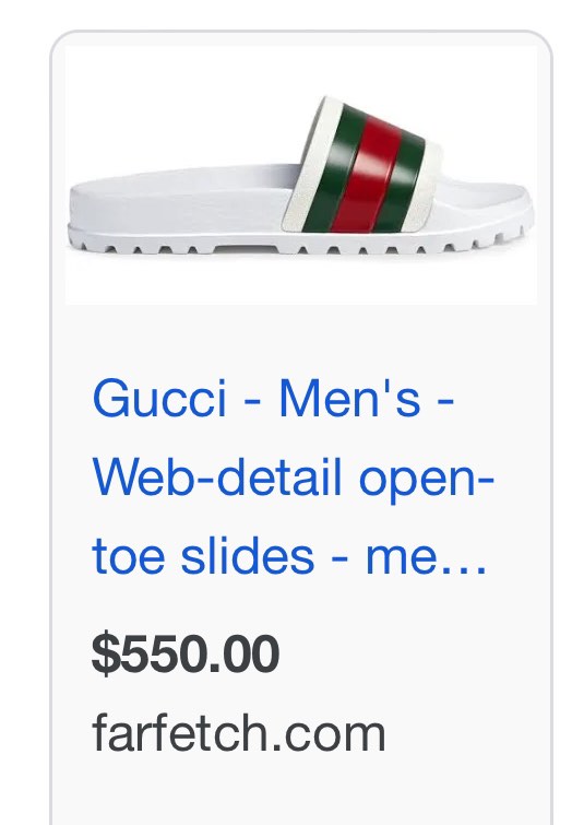 Gucci white hotsell web slides