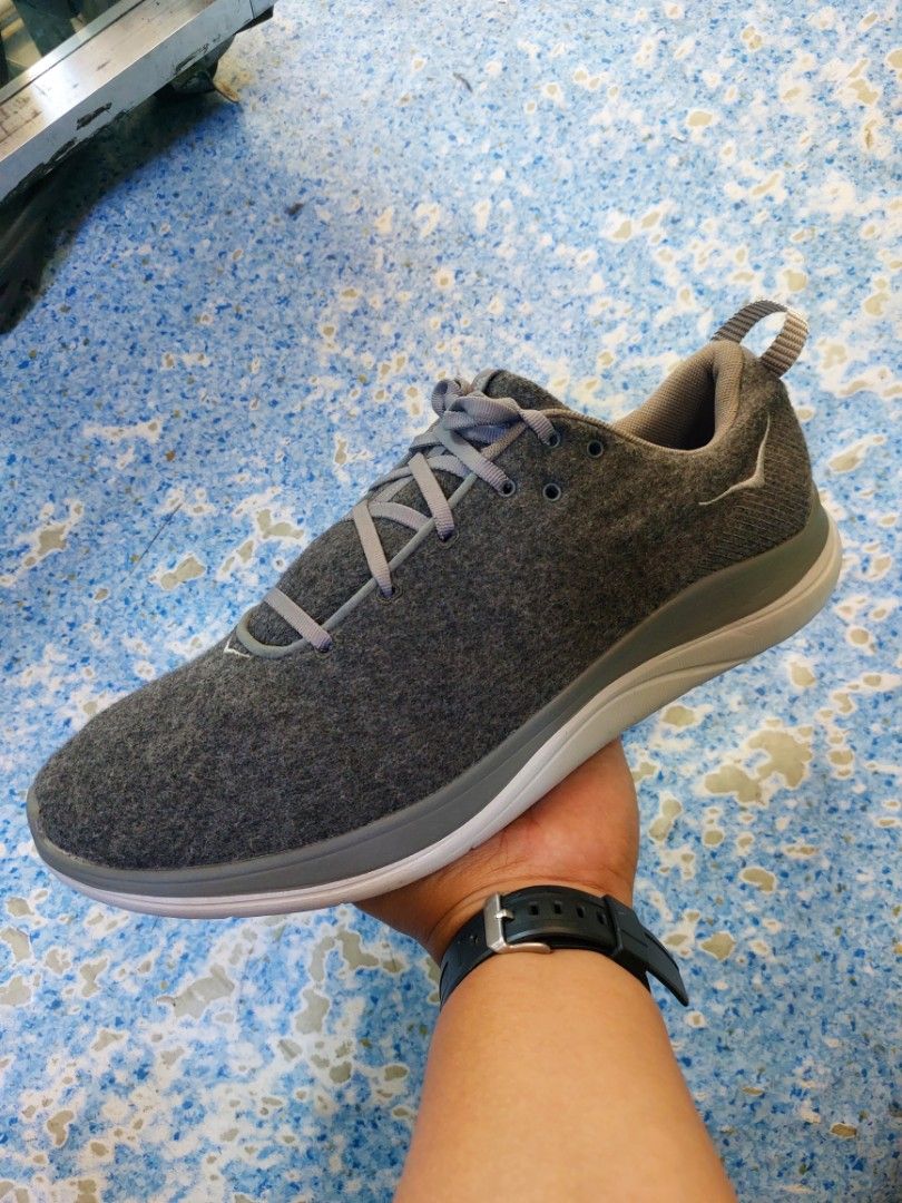 HOKA ONE Hupana Flow Wool Wide Men s Running Shoes 47.5 Eur
