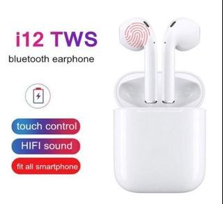 I12 TWS Wireless Earphone Bluetooth Headphones True Wireless Earbuds
