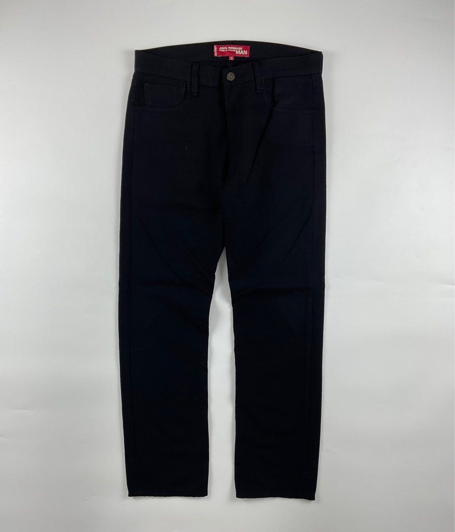 Junya Watanabe x Levis S/S'07 Tape Pants (Category: Trousers) located in Paranaque City. Submitted by _baclarancartel (Listing ID 1285170314, Image 3). Description: Junya Watanabe x Levis S/S'07 Tape Pants Sz Small 8.5/10 Condition Waist: 15.5 Inseam: 27.5 Leg Opening: 7.5 Front Rise: 11 Thigh: 10.5 Knee: 8.5.