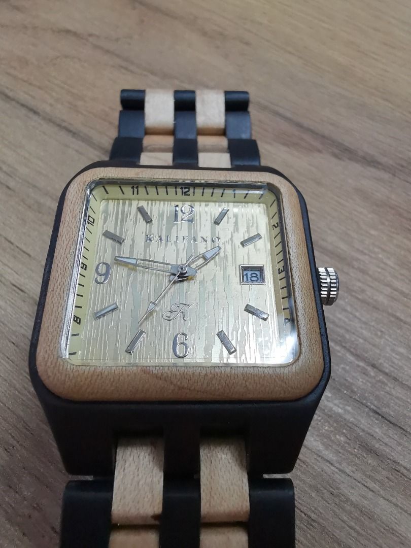 Kalifano best sale wood watch