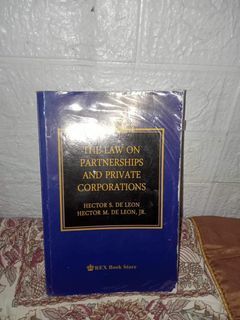 Law on partnerships and private corporations