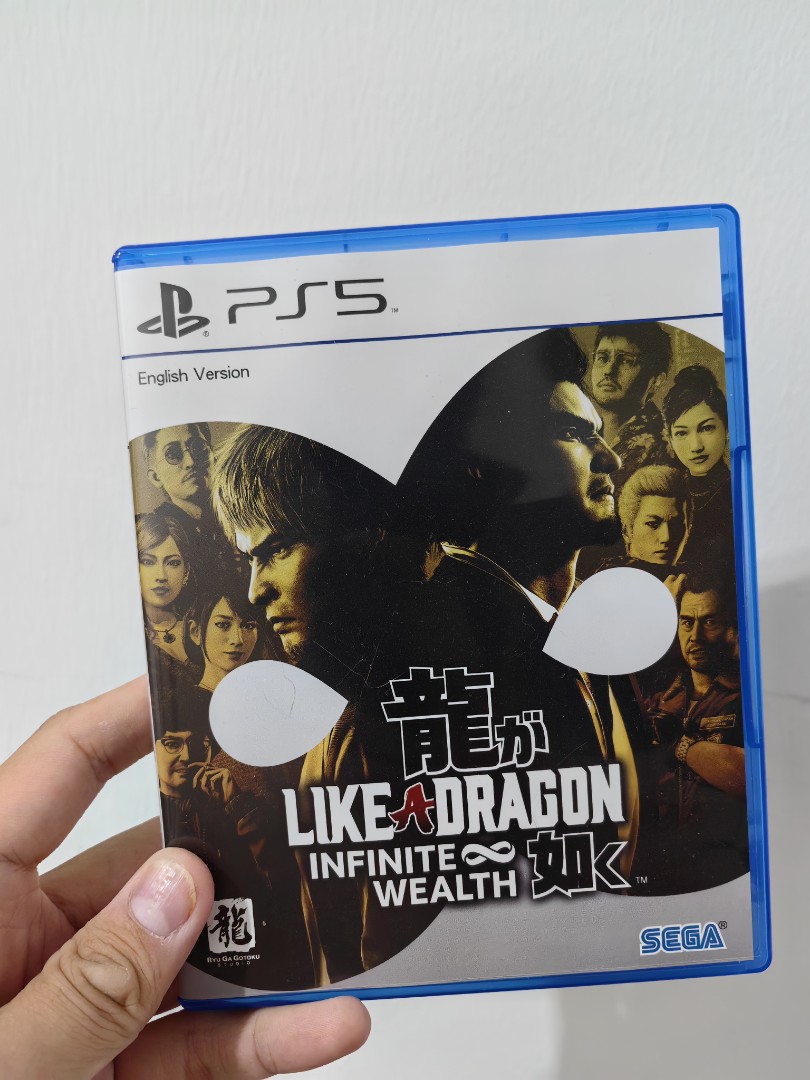 PS5 Like A Dragon Infinite Wealth, Video Gaming, Video Games, PlayStation  on Carousell