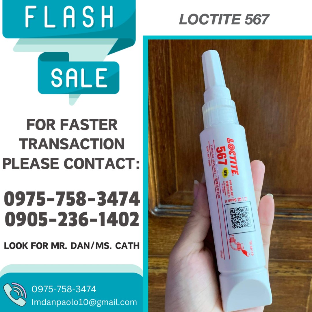 Loctite 567, Commercial & Industrial, Construction Tools & Equipment on ...