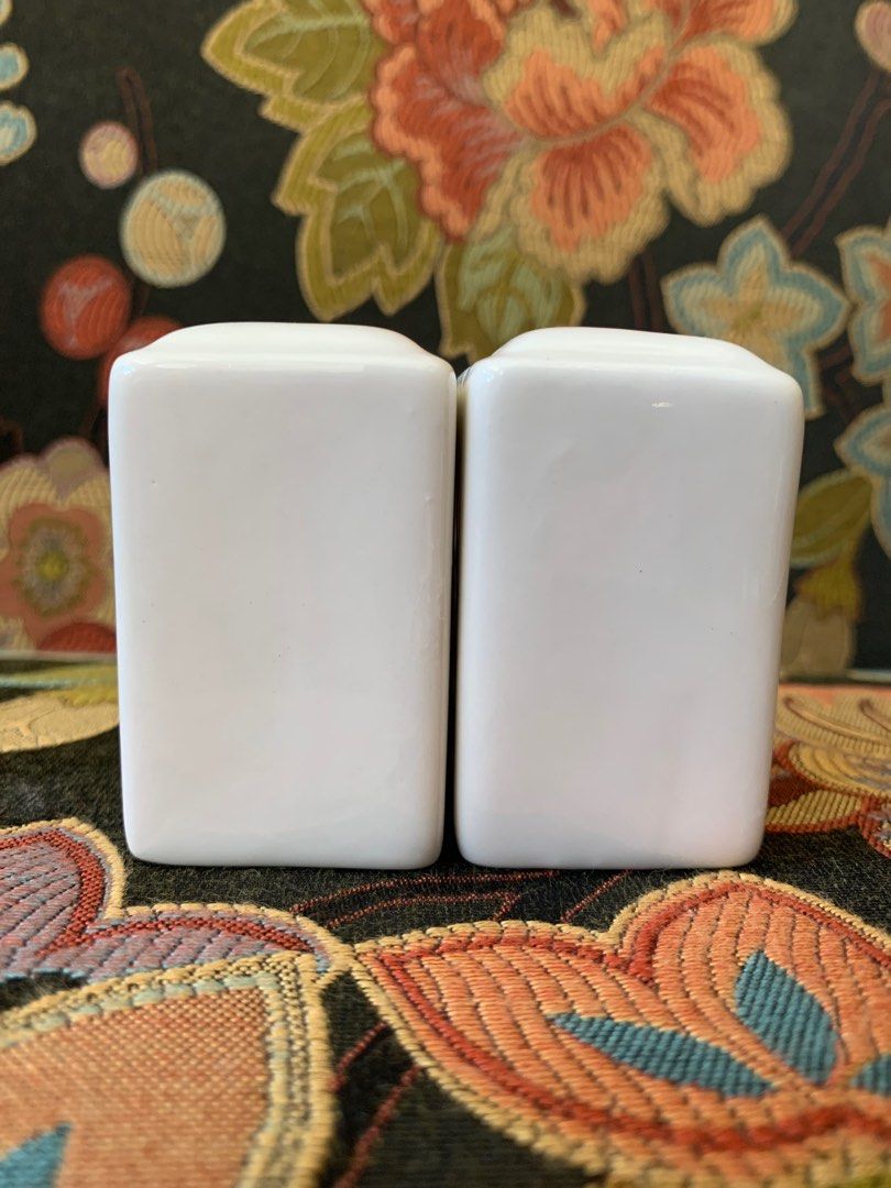 LOVE ceramic salt and pepper shakers (Category: Other Kitchenware & Tableware) located in Muntinlupa City. Submitted by belica (Listing ID 1285197247, Image 2). Description: 🤍LOVE ceramic salt and pepper shakers. 📦Shipping of FRAGILE items at buyers risk. 🤝ALL SALES FINAL! 🚫No return, no exchange, no refund. 🤗Preloved, please manage your expectations. 🛒Happy Shopping! .