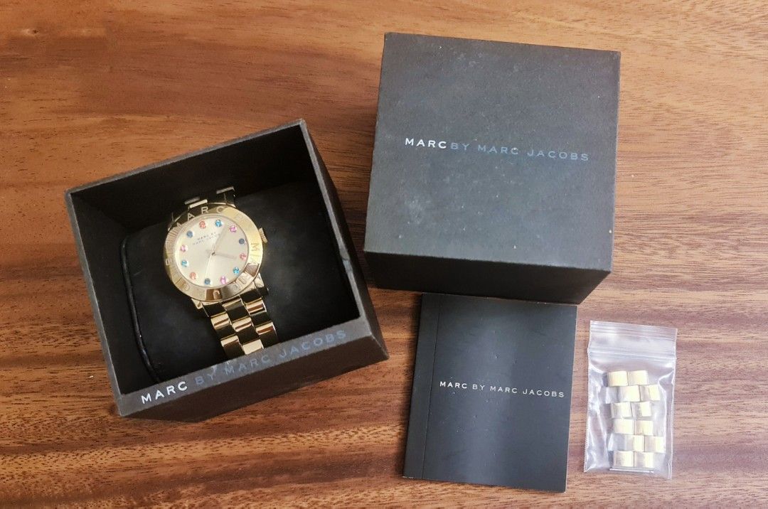 Marc jacobs clearance amy watch silver
