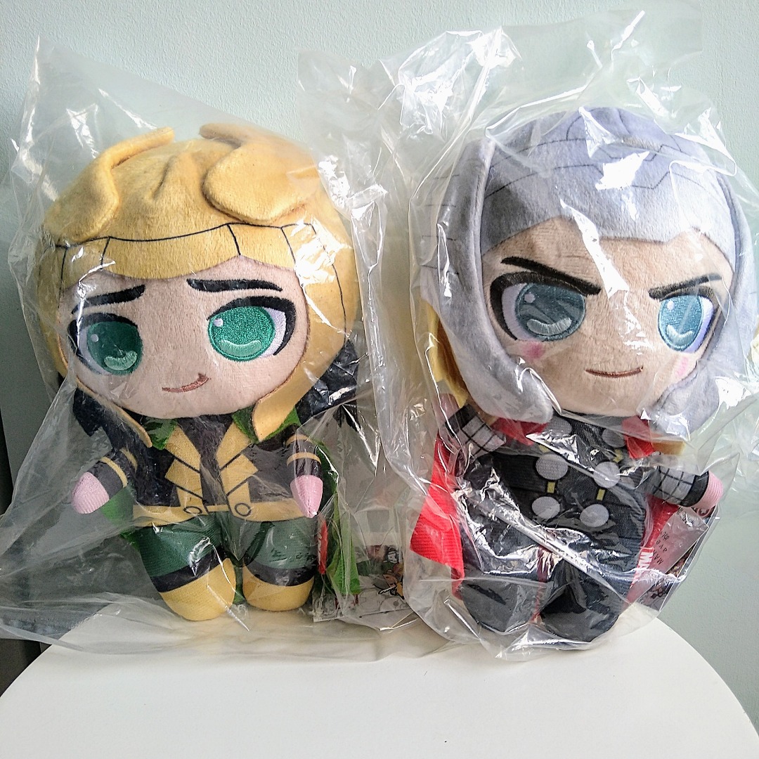 Marvel Avengers Thor Loki 24cm Plush Toy Plushies Hobbies Toys Toys Games on Carousell