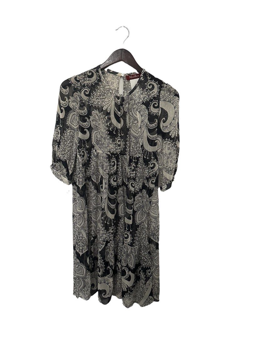 Max mara silk sale dress