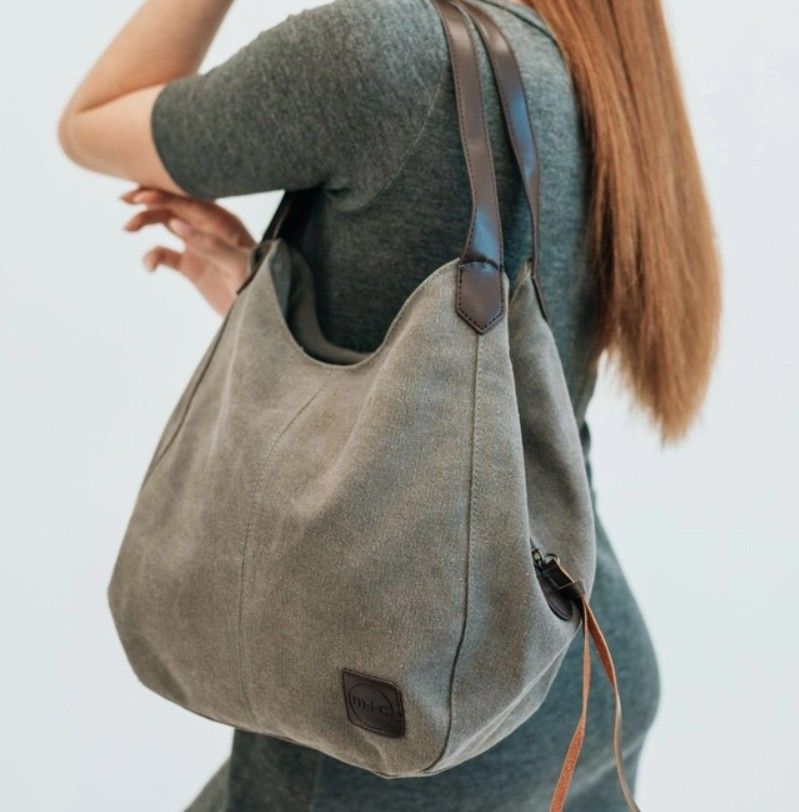 Anniston canvas on sale hobo bag