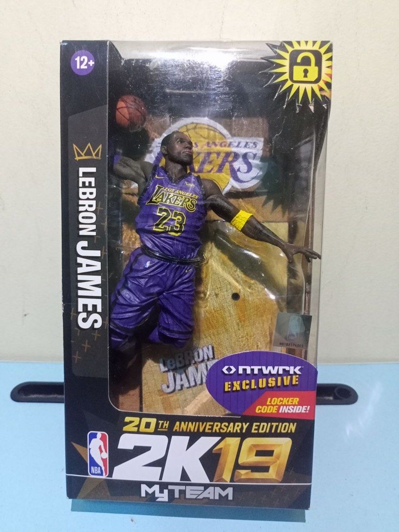Mcfarlane NBA Lebron James Lakers Hobbies Toys Toys Games on