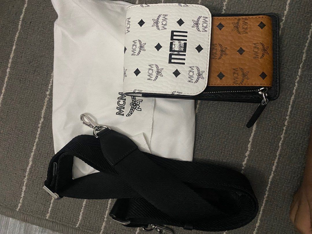 Mcm phone crossbody top