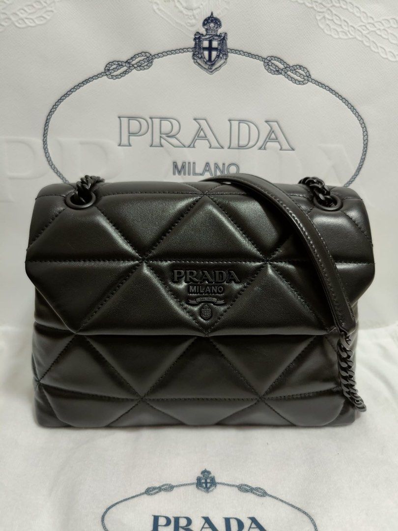 Medium nappa leather prada spectrum bag clearance
