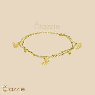 Minimalist Gold Anklet (Non-Tarnish & Water Resistant)