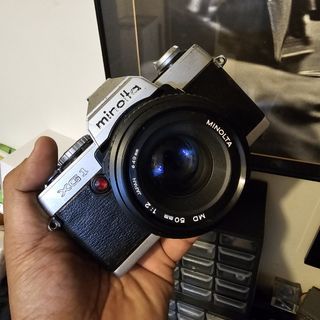 Minolta MD 50mm f/2.0 Vintage Lens