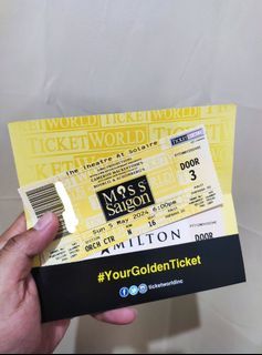 Miss Saigon Manila VIP Ticket -  May 05, 2024 (Sun); 6:00 PM