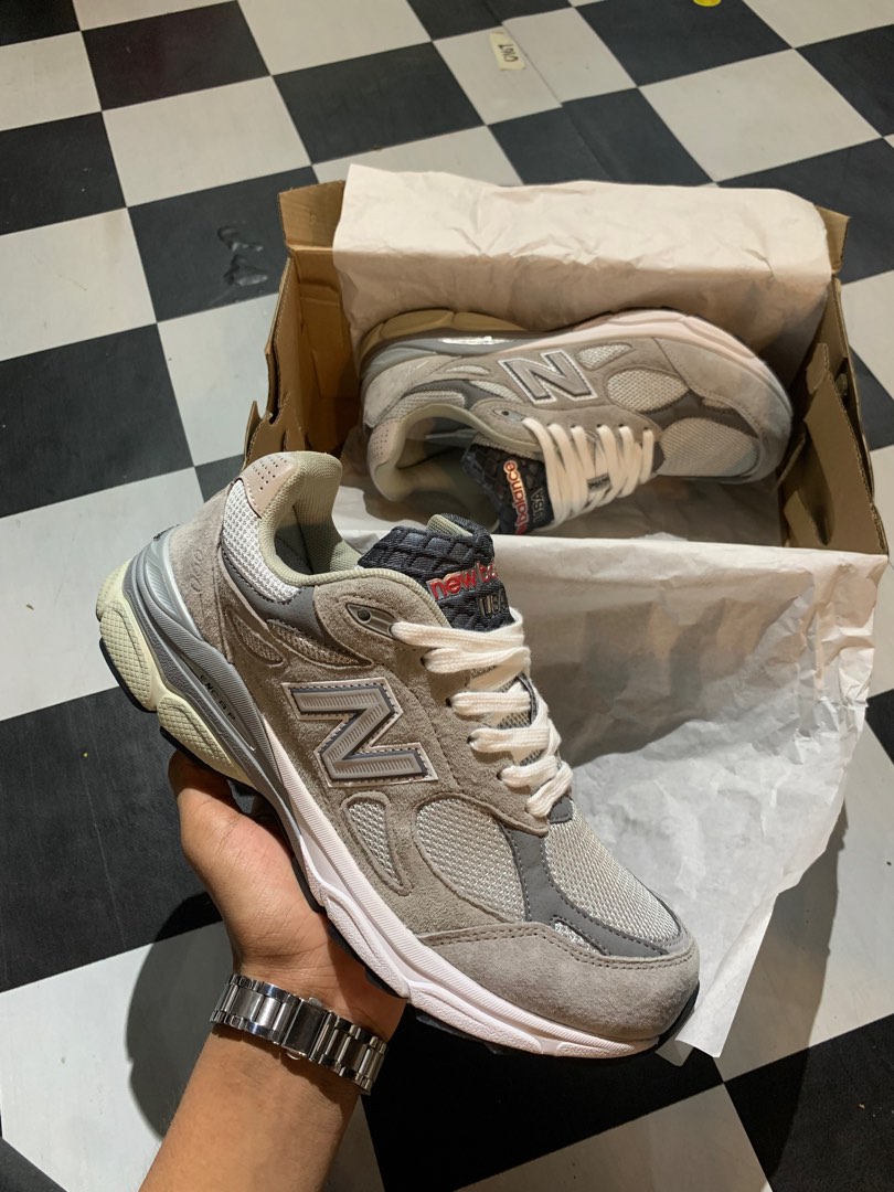 New Balance 990V3 Grey Men s Fashion Footwear Sneakers on