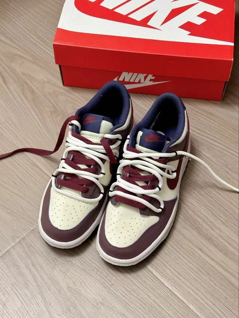 Red and new arrivals purple sneakers