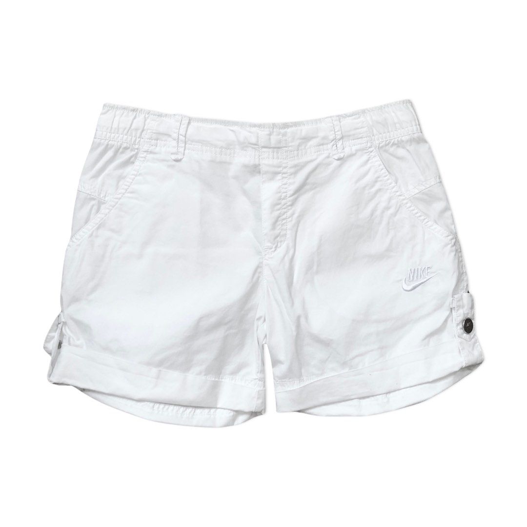 White best sale cargo shorts