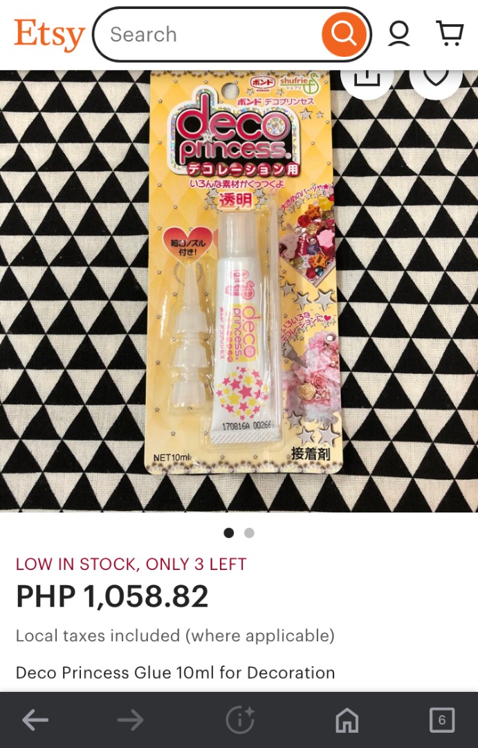 Deco princess glue store