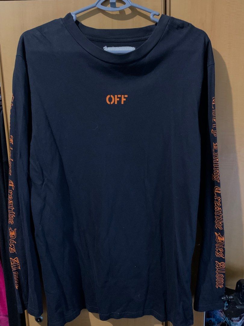Off white x vlone sales long sleeve