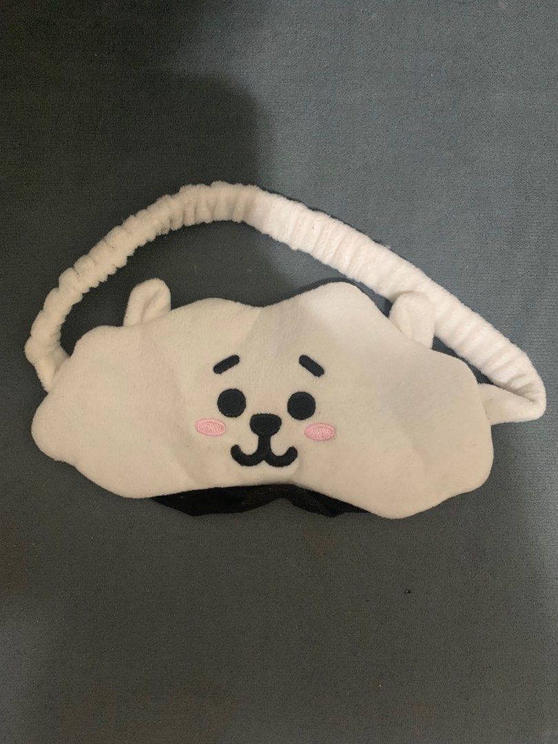 Official BT21 RJ Eye Mask (Category: Face Care) located in Manila. Submitted by cgg.declutters (Listing ID 1285157612, Image 1). Description: 🌟 barely used; mostly stored 🌟 price nego 🌟 loc: taft.