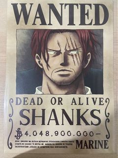 One Piece anime Wanted Poster - Marco Bounty official merch