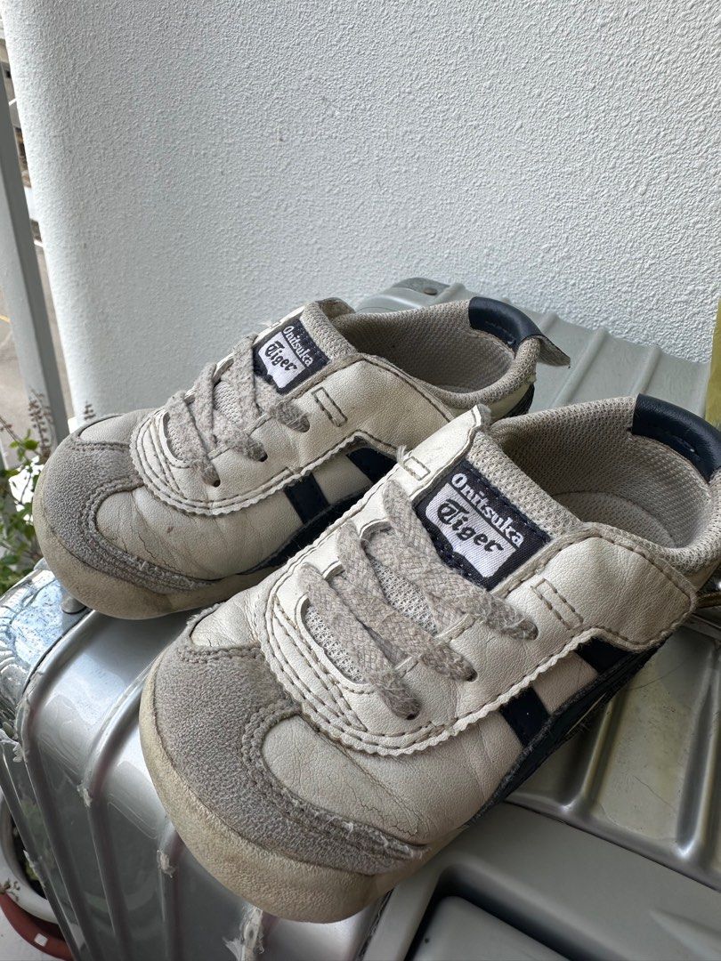 Onitsuka tiger shop serrano kids silver